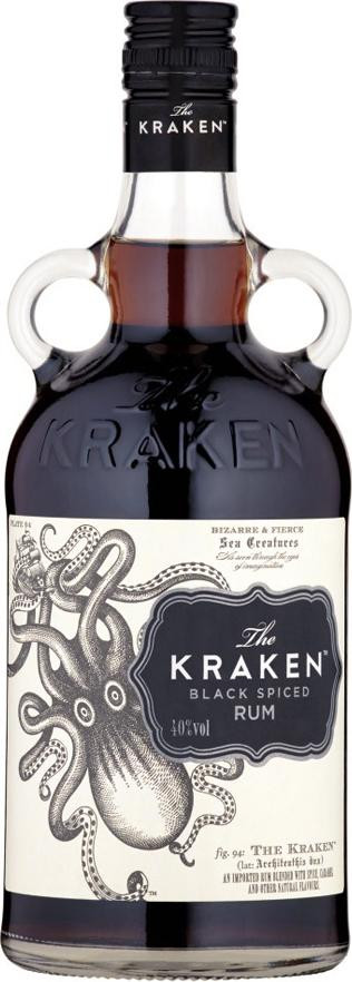 Kraken Black cherry and Madagascan Vanilla Spiced Rum 70cl