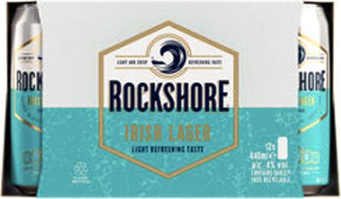 Rockshore 1 x 12 pack 440ml cans