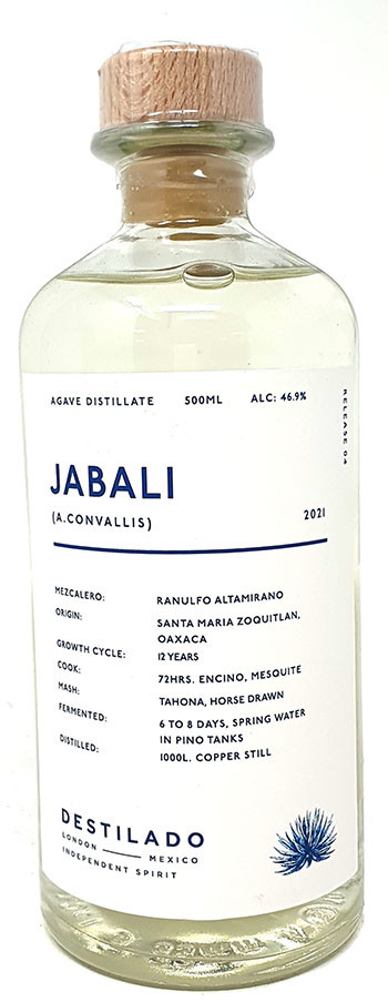 Jabali El Destilado Mezcal 50 cl