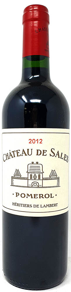 Chateau de Sales  Pomerol 2012